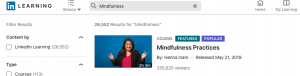 Mindfulness course